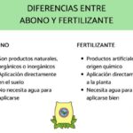 10 diferencias entre fertilizante químico y orgánico