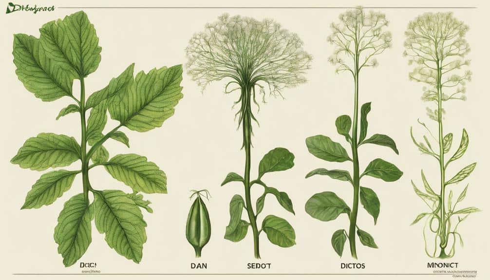 comparaci n de plantas angiospermas