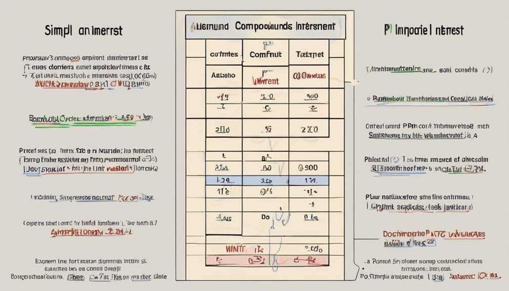 comparando inter s simple y compuesto