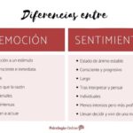 ¿Cuál es la diferencia entre emoción y sentimiento en el amor?