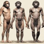 ¿Cómo evolucionaron los seres humanos y desarrollaron características clave?