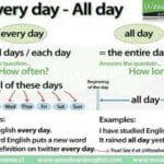 Cuáles son las diferencias entre Everyday y Every Day